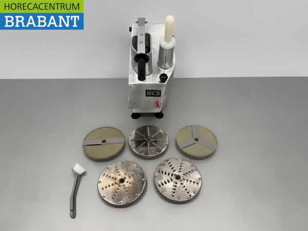 HCB Gemüseschneider mit 2 Schneidscheiben und 3 Reiben 230V Horeca