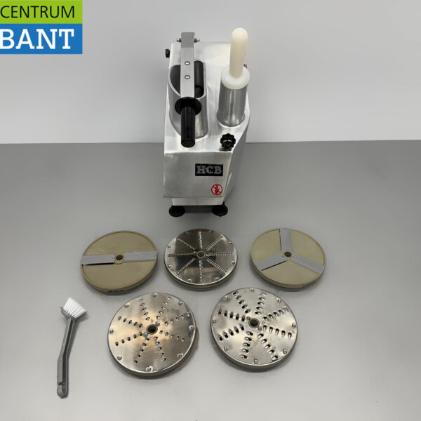 HCB Gemüseschneider mit 2 Schneidscheiben und 3 Reiben 230V Horeca