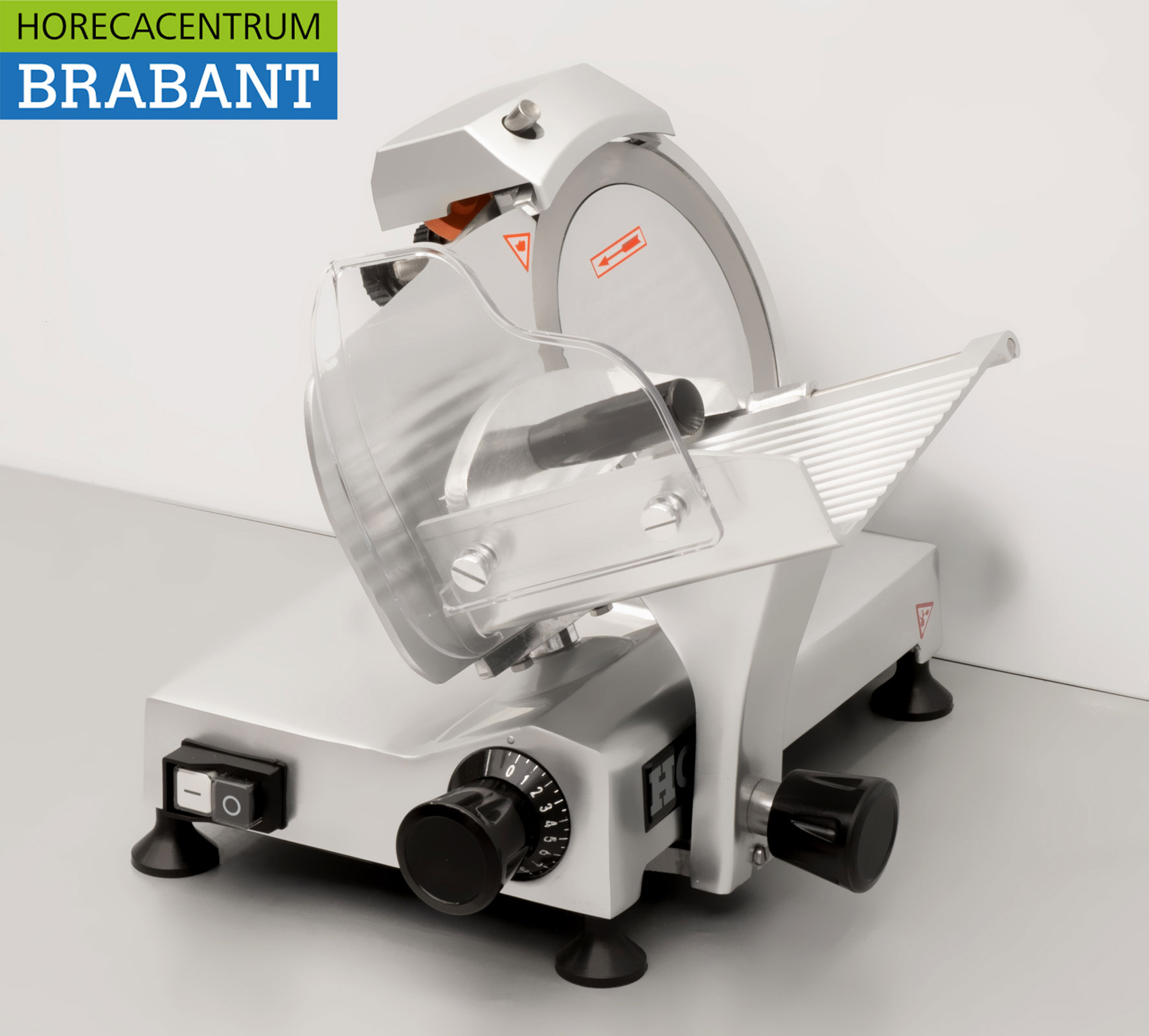HCB Fleischschneidemaschine 195 mm Schneidemaschine 230V Catering Metzgerei – Bild 2