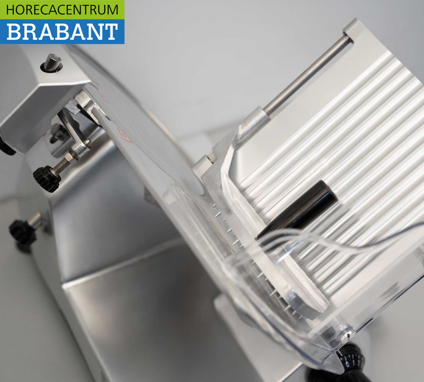 HCB Fleischschneidemaschine Schneidemaschine 250 mm 230V Catering Metzgerei – Bild 3