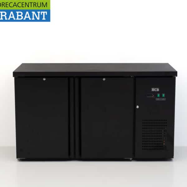 HCB Backbar Bar Cooler 2 Türen 280 Liter 146,5 cm 230V Horeca