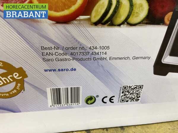 Saro Hochgeschwindigkeitsmixer 2200 Watt 2 Liter 230V Horeca – Bild 3