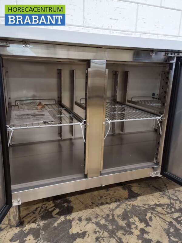 Edelstahl HCB Gekühlte Werkbank 3 Türen 179,5 cm 230V Horeca – Bild 5
