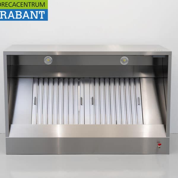 HCB Edelstahl-Dunstabzugshaube Premium-Line, Motor 1500 Kubikmeter, Karton, Modell 150 cm, 230 V, Gastronomie
