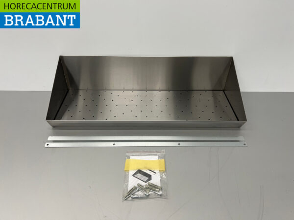 Edelstahl Chips-Tablett Chips Premium-line 80 cm Cafeteria Catering