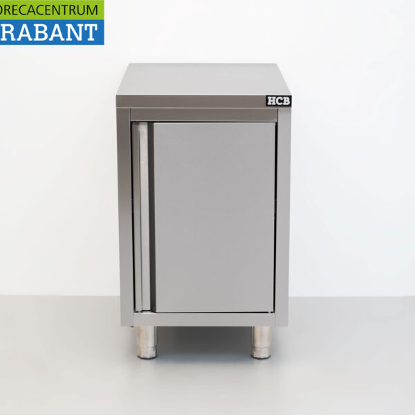 Edelstahl Arbeitsschrank 1 Tür Premium-line 50 cm Catering