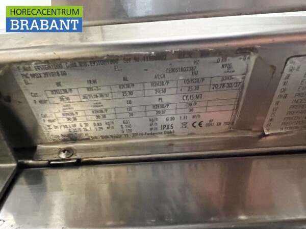 Edelstahl Electrolux Backstraße Doppelfritteuse Bain marie Fritteuse 440 cm GAS Catering – Bild 16
