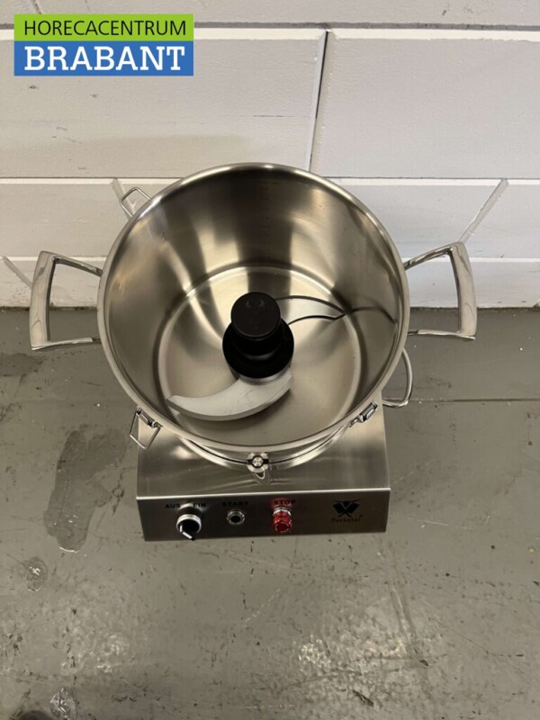 Edelstahlschneider Gemüseschneider 10 Liter 230V Horeca – Bild 4