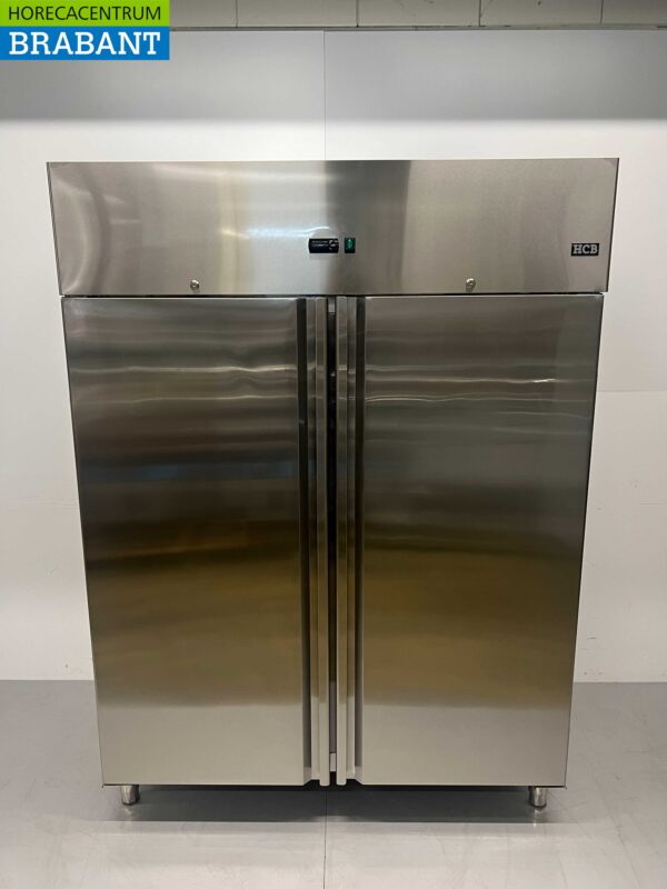 Edelstahl Doppeltüriger 2-türiger Gefrierschrank Monoblock 1350 Liter 230V Horeca
