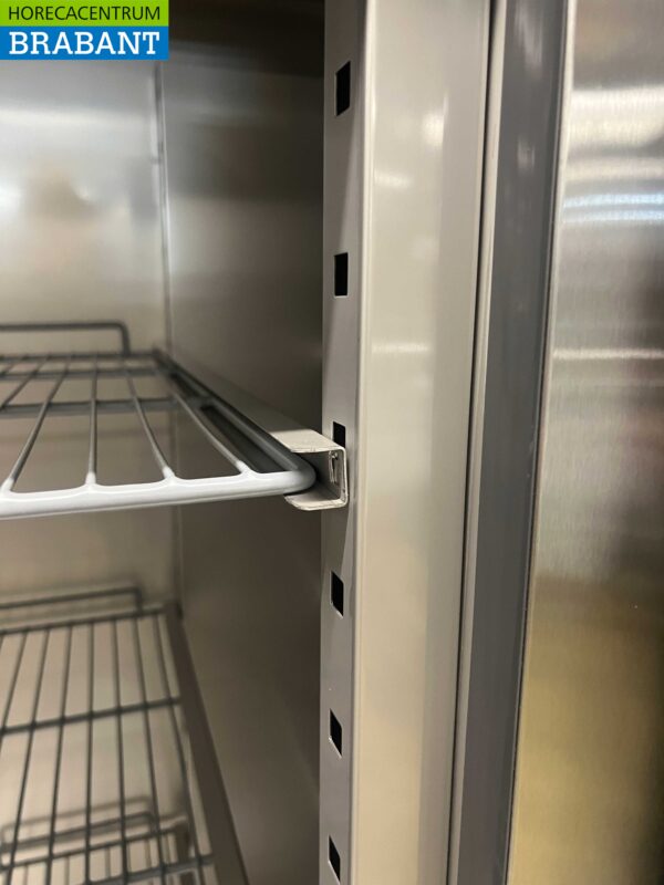 Edelstahl Doppeltüriger 2-türiger Gefrierschrank Monoblock 1350 Liter 230V Horeca – Bild 5
