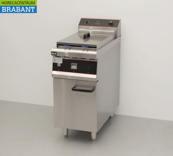 HCB Edelstahl Friteuse 30 Liter 10 kW 400V Horeca – Bild 2