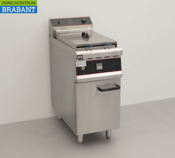 HCB Edelstahl Friteuse 30 Liter 10 kW 400V Horeca – Bild 3