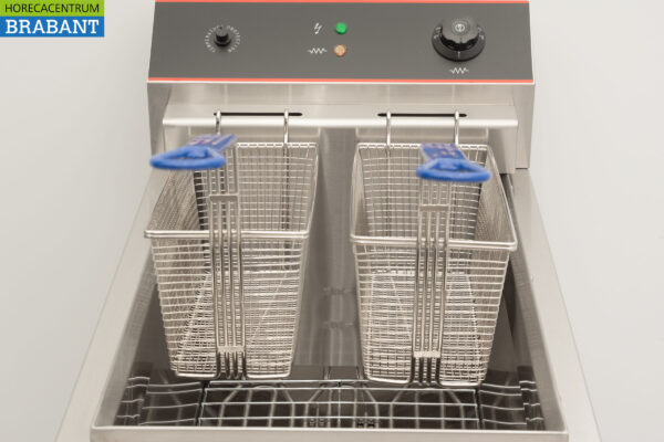 HCB Edelstahl Friteuse 30 Liter 10 kW 400V Horeca – Bild 5