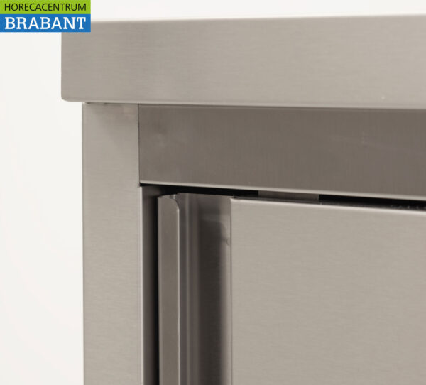 HCB Plattenwärmeschrank aus Edelstahl 2 Schiebetüren Premium-line 160 cm Horeca – Bild 6