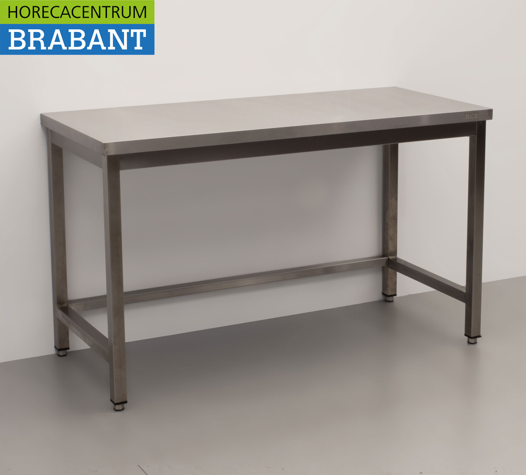 HCB Edelstahl Arbeitstisch Premium-line 140 x 60 x 85 cm Catering – Bild 3