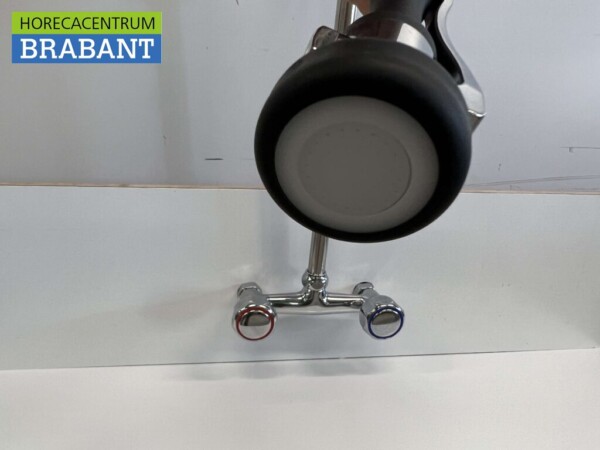Monolith Vorspülbrause Spülarmatur mit Mischbatterie Doppelloch Horeca – Bild 5