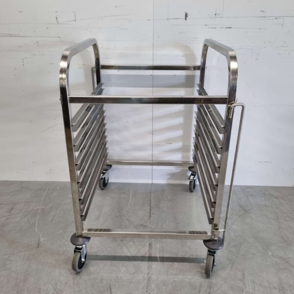Edelstahl Trolley 6 x 2/1 GN gastronorm 95 cm Horeca