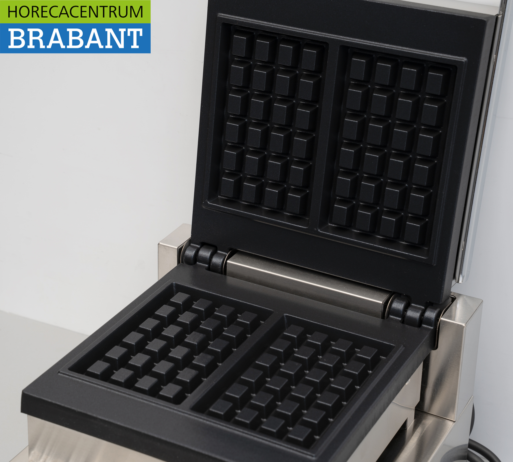 HCB Edelstahl Waffeleisen Lütticher Waffeln 230V Catering – Bild 6