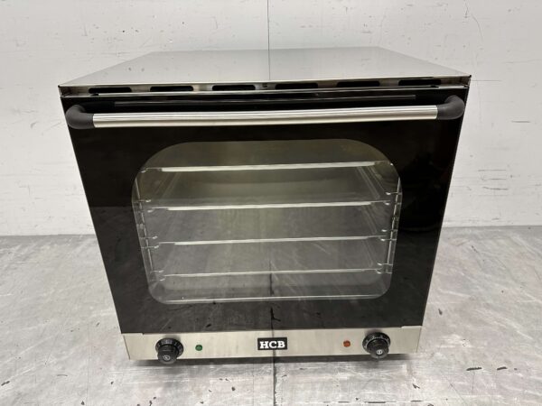 Edelstahl HCB Konvektionsofen Heißluftofen 4 x 43/32 cm 230V Horeca