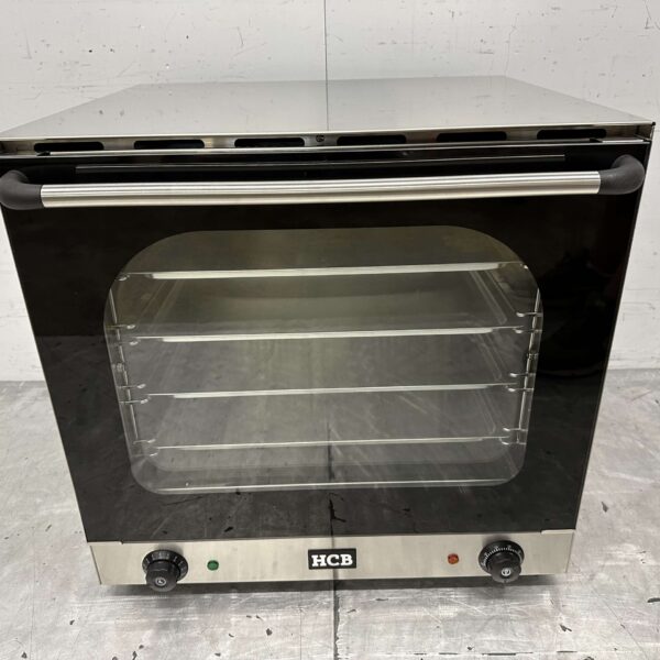 Edelstahl HCB Konvektionsofen Heißluftofen 4 x 43/32 cm 230V Horeca