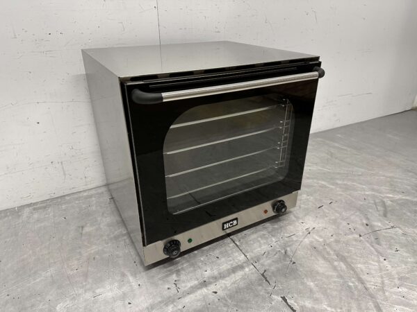 Edelstahl HCB Konvektionsofen Heißluftofen 4 x 43/32 cm 230V Horeca – Bild 2
