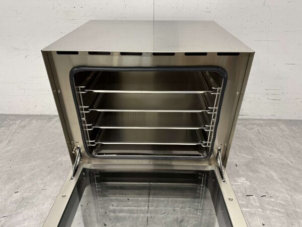 Edelstahl HCB Konvektionsofen Heißluftofen 4 x 43/32 cm 230V Horeca – Bild 4