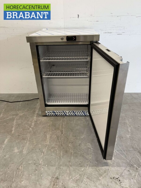 Edelstahl-Kühlschrank Cooler 170 Liter 230V Horeca – Bild 4