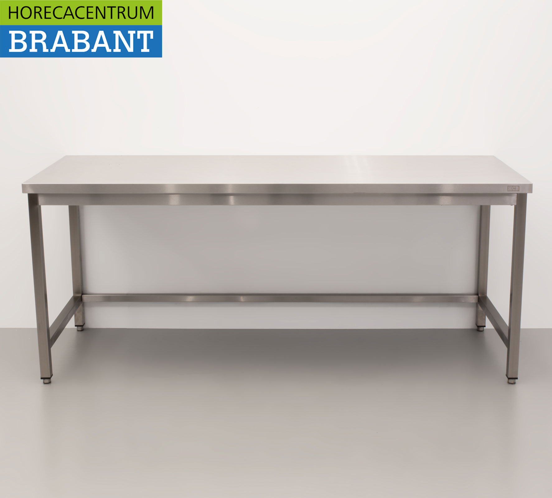HCB Edelstahl Arbeitstisch Premium-line 200 x 70 x 85 cm Catering