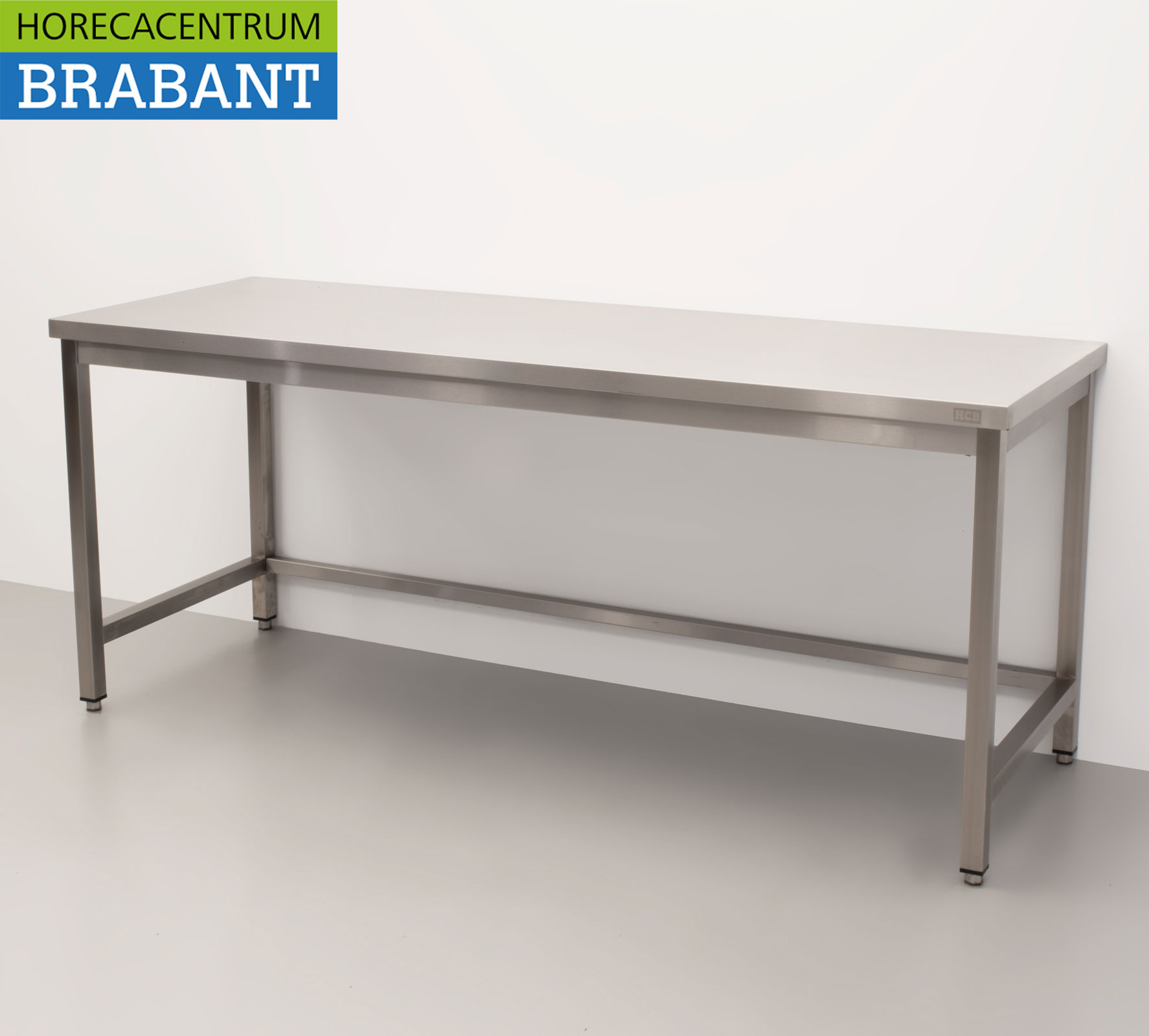 HCB Edelstahl Arbeitstisch Premium-line 200 x 70 x 85 cm Catering – Bild 2