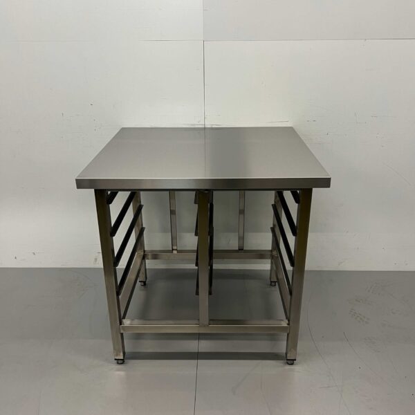 Edelstahl Dampfgarer / Backofenwagen Premium-line 90 x 80 x 90 cm Horeca