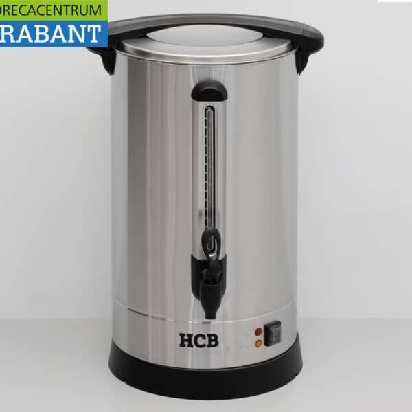 HCB Edelstahl-Perkolator-Kaffeemaschine mit doppelter Wand, 18,2 Liter, 120 Tassen, 230 V, Gastronomie