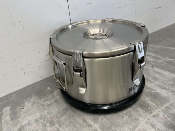 Edelstahl Isolierter tragbarer Behälter 10 Liter Catering – Bild 2