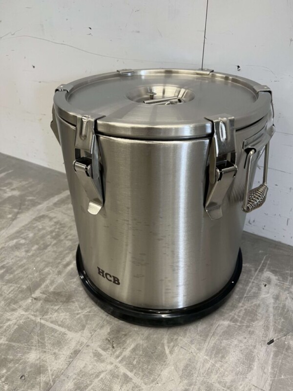 Edelstahl Isolierter tragbarer Behälter 20 Liter Catering – Bild 2
