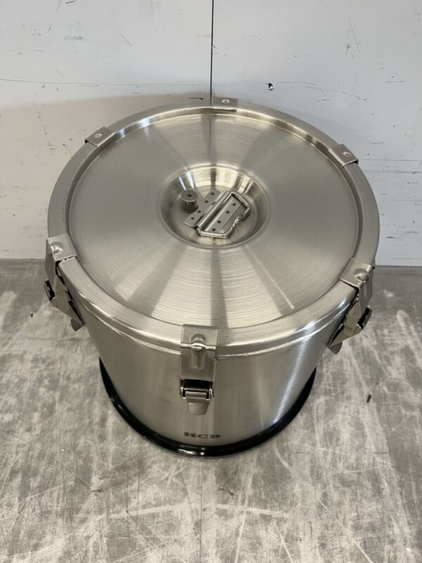 Edelstahl Isolierter tragbarer Behälter 20 Liter Catering – Bild 4