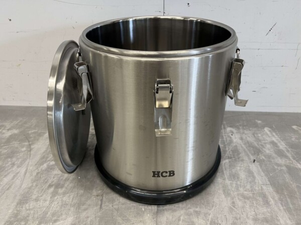 Edelstahl Isolierter tragbarer Behälter 20 Liter Catering – Bild 5