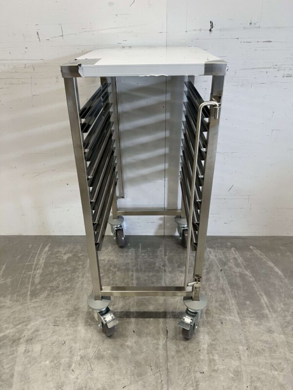 Edelstahl Trolley 6 x 1/1 GN gastronorm 95 cm Catering