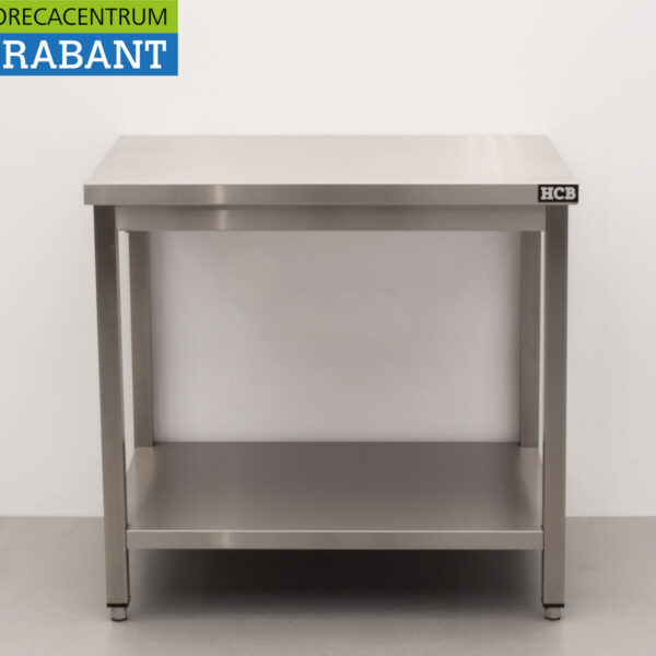 HCB Edelstahl Arbeitstisch Premium-line 90 x 60 x 85 cm Catering