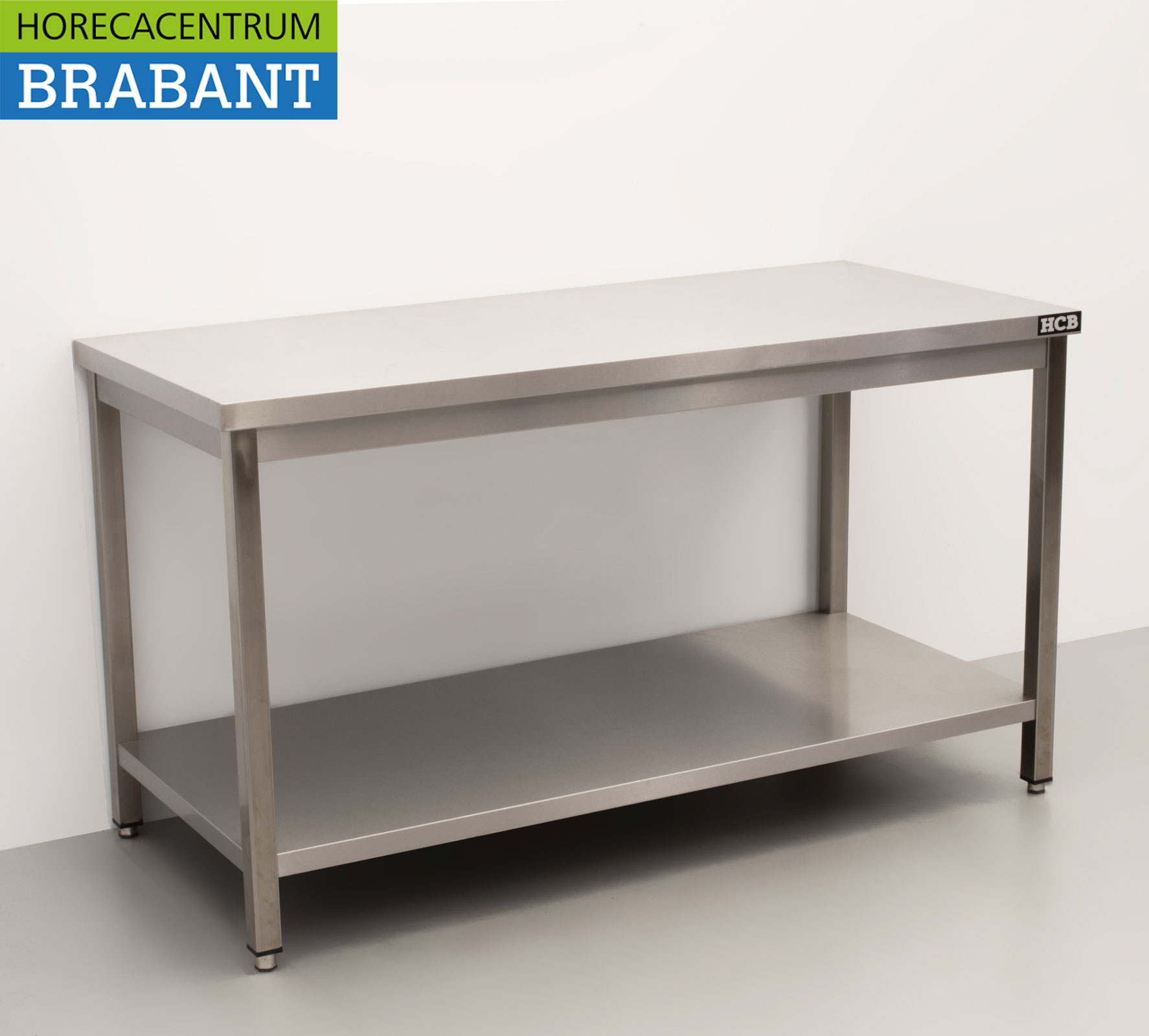HCB Edelstahl Arbeitstisch Premium-line 150 x 70 x 85 cm Catering – Bild 3
