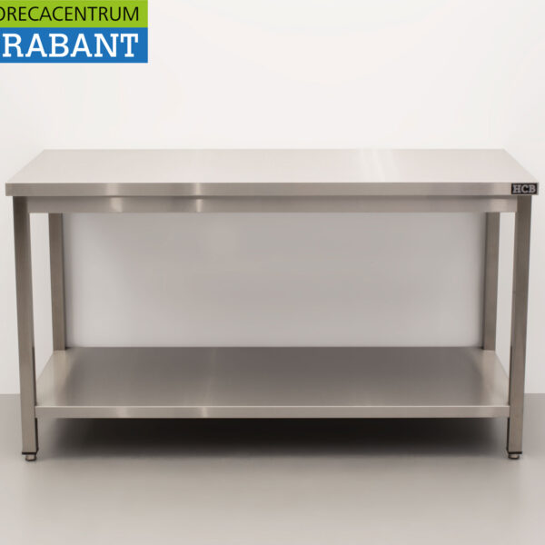 HCB Edelstahl Arbeitstisch Premium-line 150 x 60 x 85 cm Catering