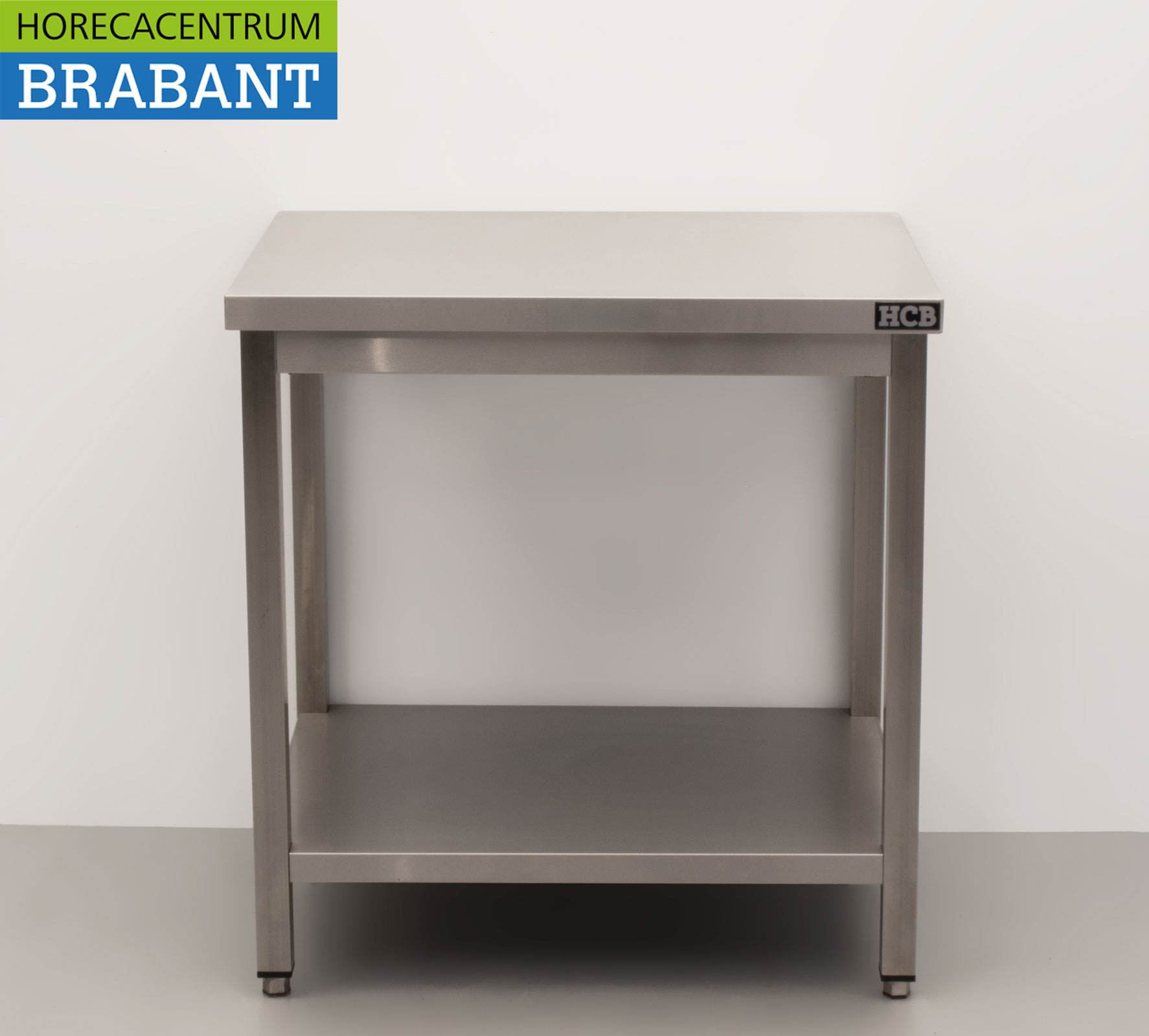 HCB Edelstahl Arbeitstisch Premium-line 80 x 60 x 85 cm Catering