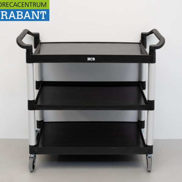 HCB Kunststoff Servierwagen 3 Etagen 102 cm Horeca