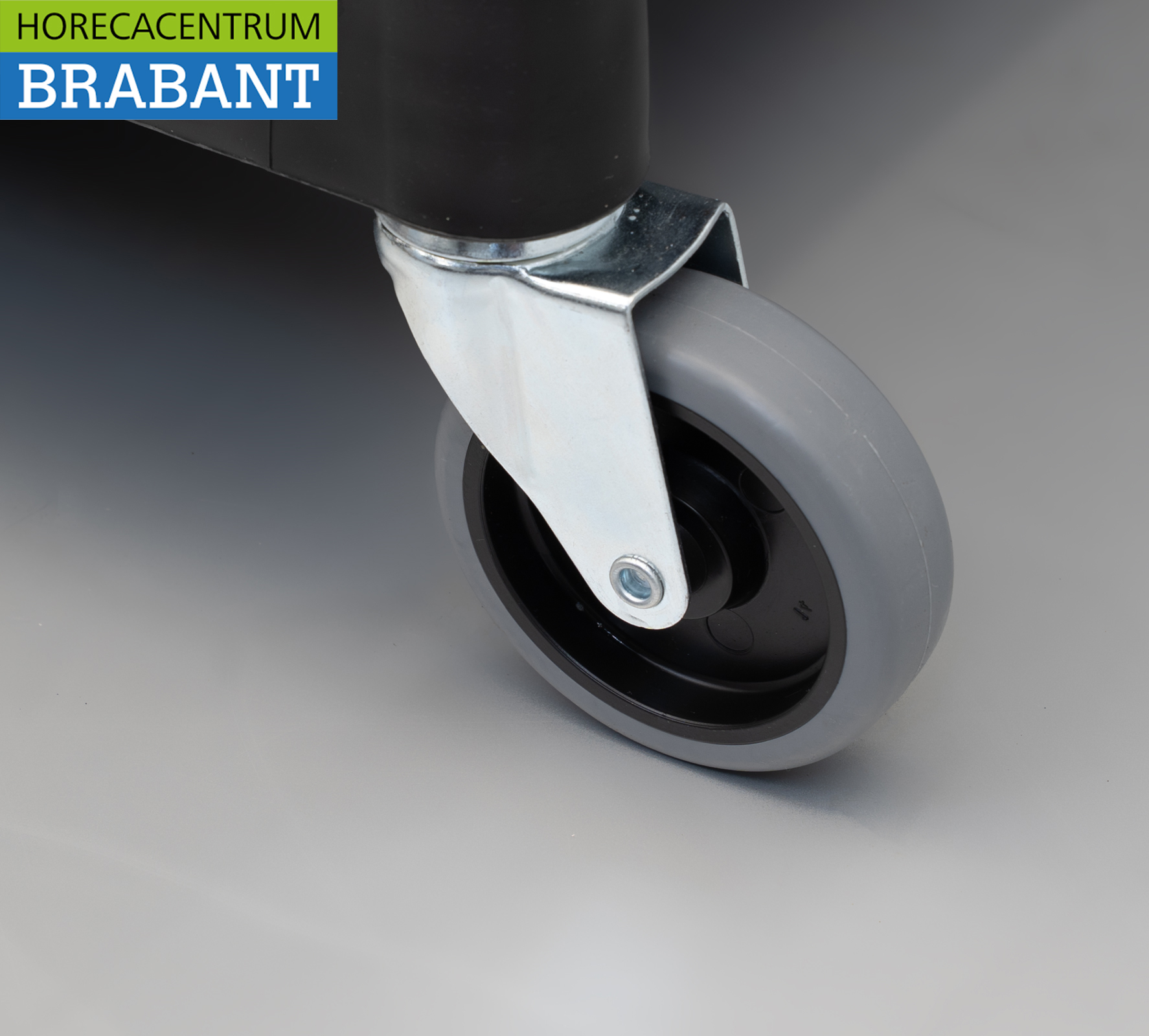 HCB Kunststoff Servierwagen 3 Etagen 102 cm Horeca – Bild 5