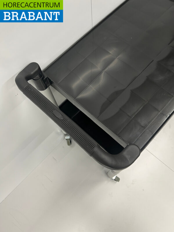 HCB Kunststoff Servierwagen 3 Etagen 102 cm Horeca – Bild 5