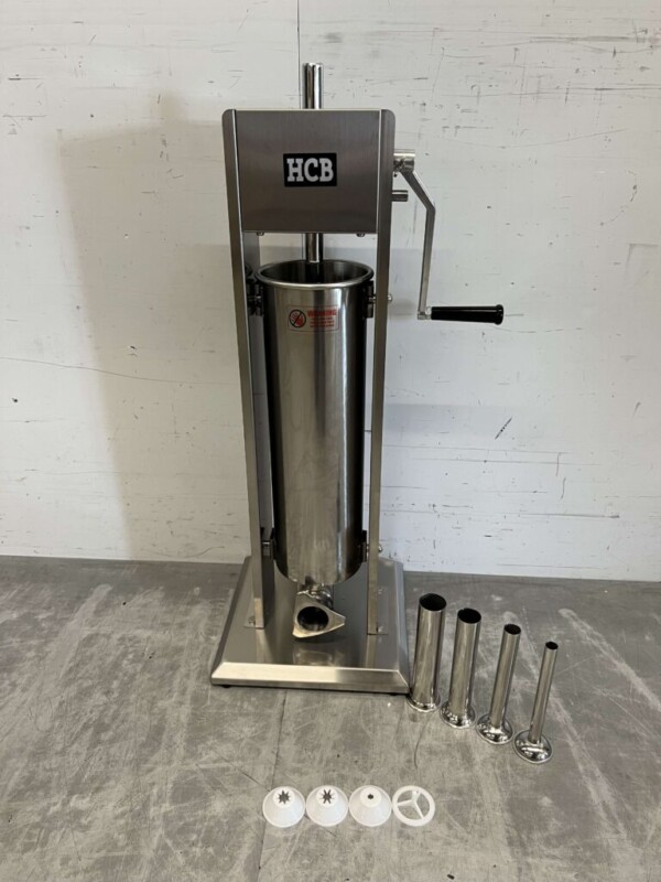 Edelstahl Vertikale Churros Maschine Churros Maker Füllung Dose Stopfen Wurst Füller 7 Liter Catering