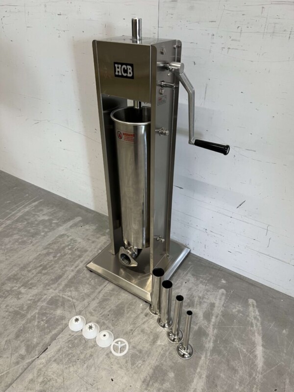 Edelstahl Vertikale Churros Maschine Churros Maker Füllung Dose Stopfen Wurst Füller 7 Liter Catering – Bild 2