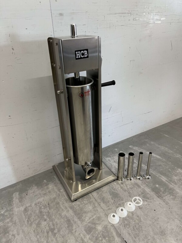 Edelstahl Vertikale Churros Maschine Churros Maker Füllung Dose Stopfen Wurst Füller 7 Liter Catering – Bild 3
