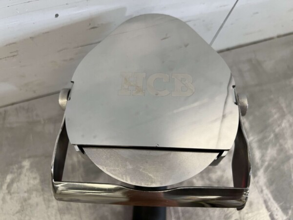 Edelstahl Dönermesser Kebabschneider Cap. 60 kg/Tag 230V Horeca – Bild 4