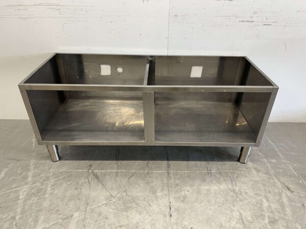 Edelstahl-Unterschrank 140 x 54 x 59,5 cm Horeca