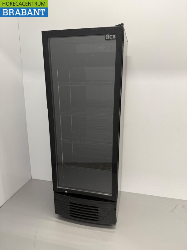 HCB Glastürkühlschrank Getränkekühlschrank 278 Liter 230V Horeca