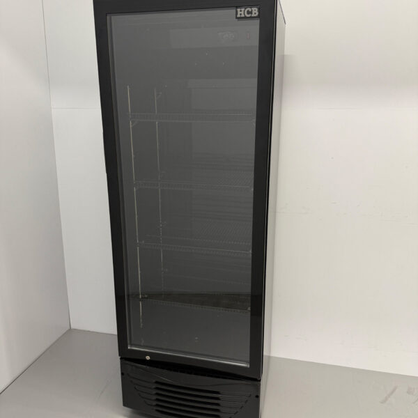 HCB Glastürkühlschrank Getränkekühlschrank 278 Liter 230V Horeca